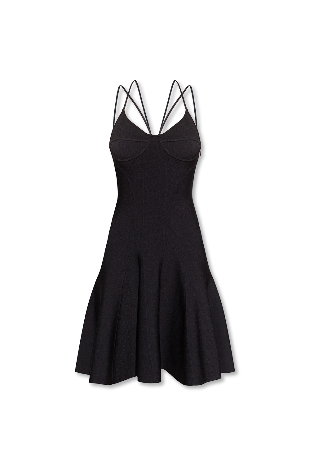 Alexander mcqueen little hot sale black dress